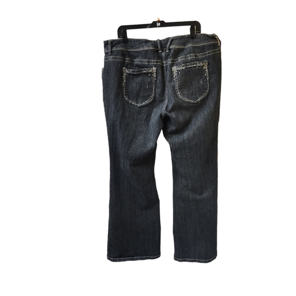 Torrid Dark Blue Almost Black Bootcut Jeans - Picture 3 of 5